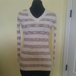 Long Sleeved Striped Shirt